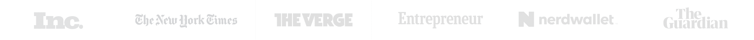 As seen on a wide variety of popular publications such as The New York Times and Nerdwallet